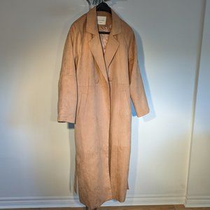 Unique Find: Long Suede Nap Coat from Shanghai!